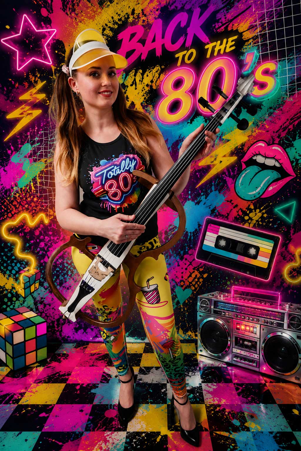 Artists of the 80s show delivering a captivating live performance