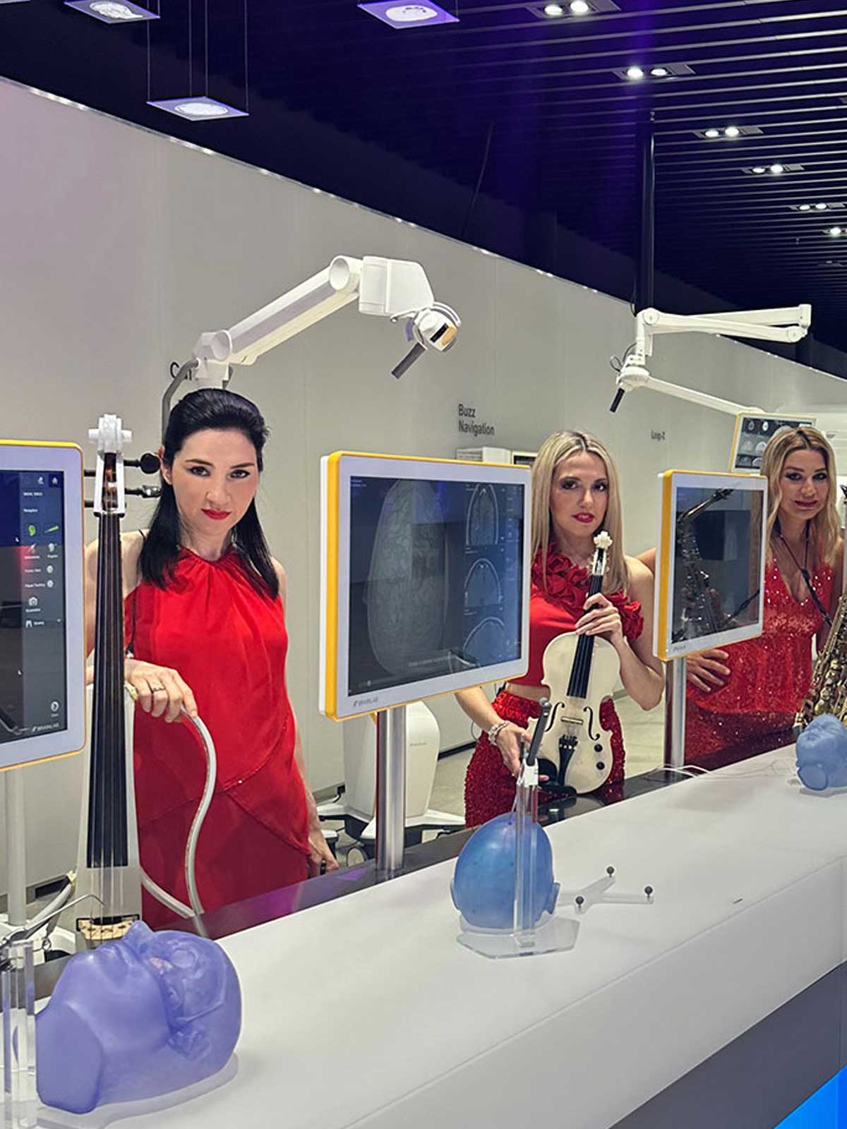 Sax & Strings for premium exhibition stands at BAU Munich