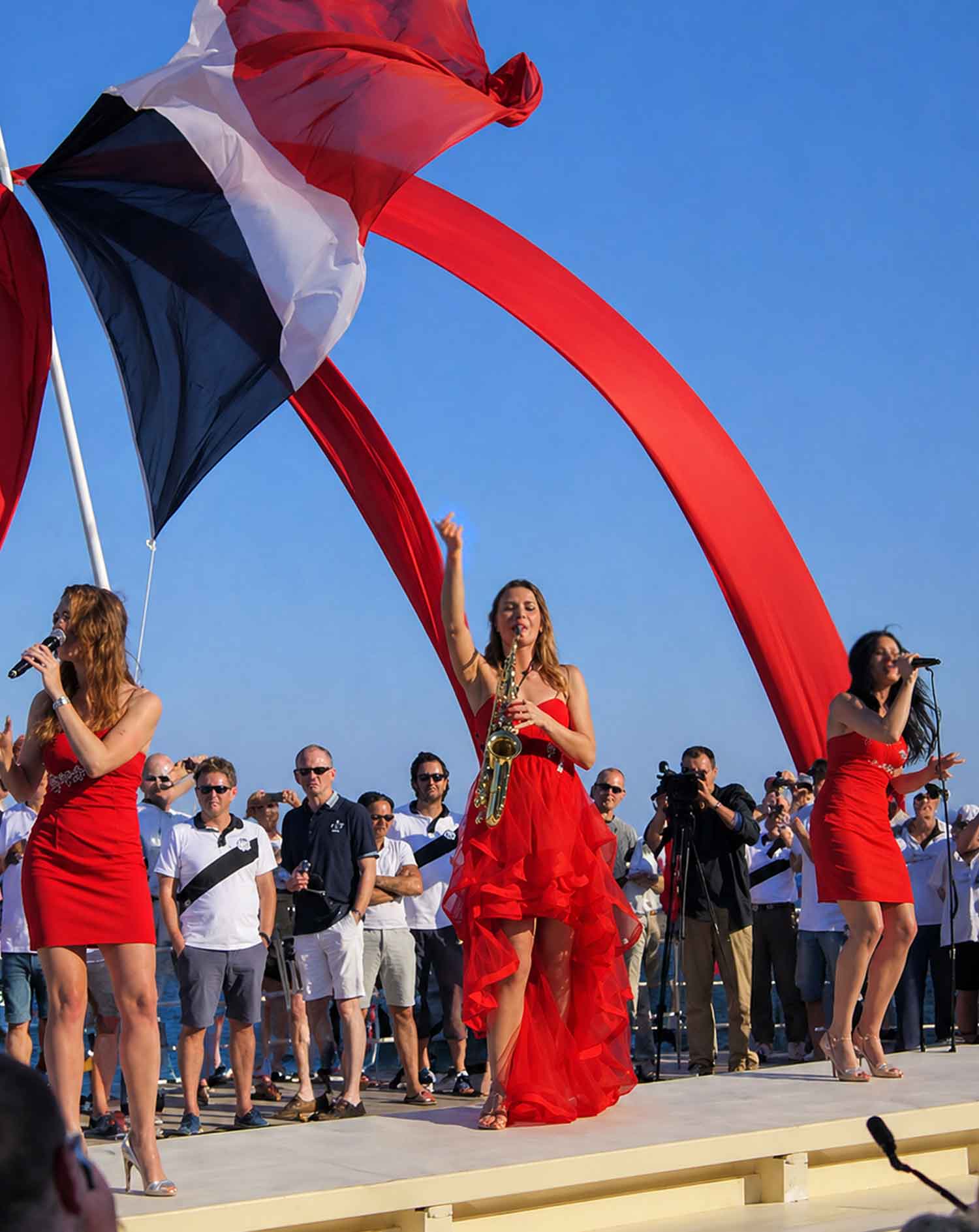 All-female band summer party France live music event band corporate event