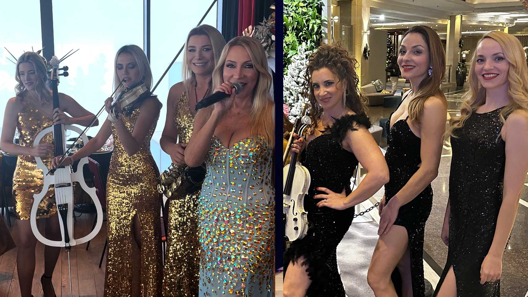 Damenband als Live Musik für Corporate Events und Galas