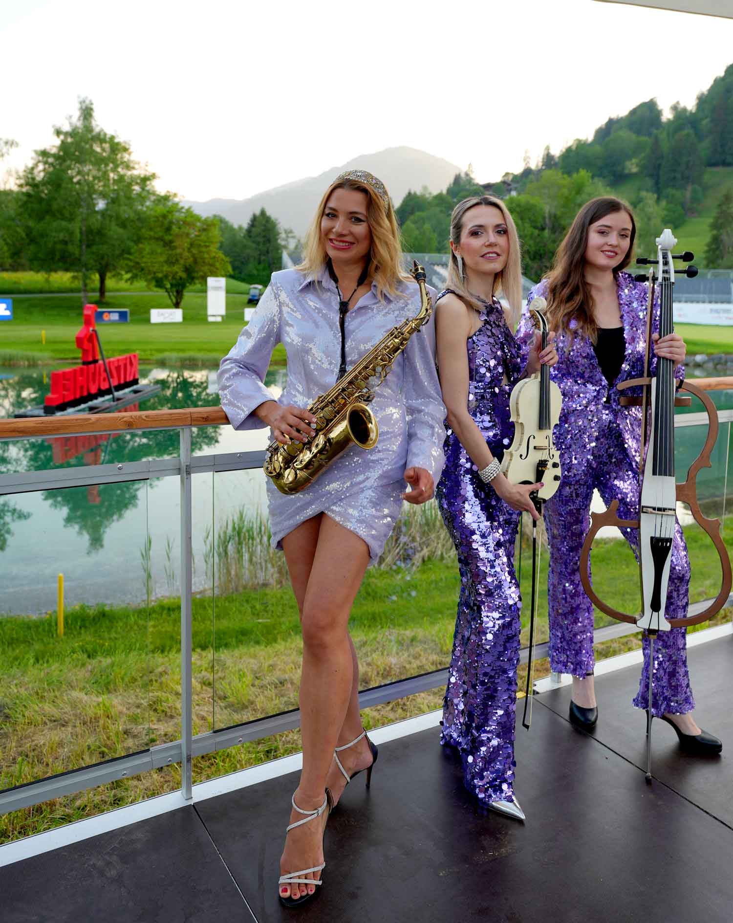 Book a walking band in Kitzbühel for corporate events, summer parties and VIP events