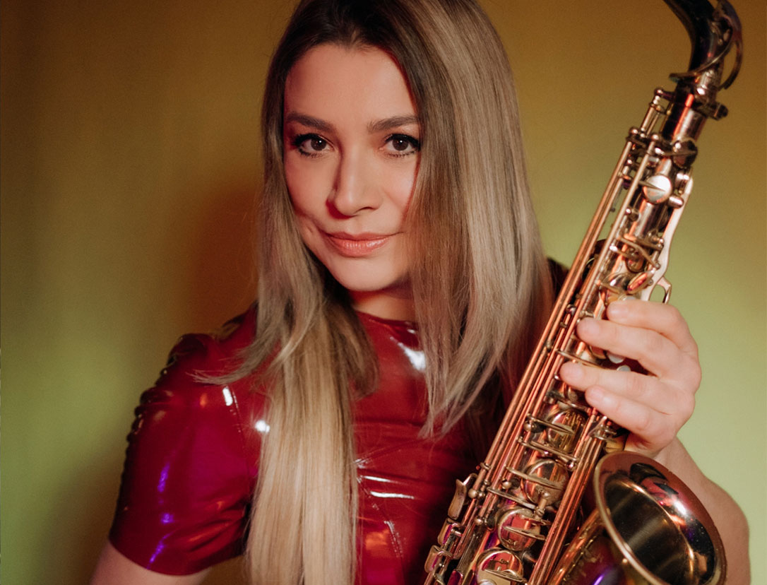 Saxophonistin Natalie Marchenko – Live Auftritt Gala
