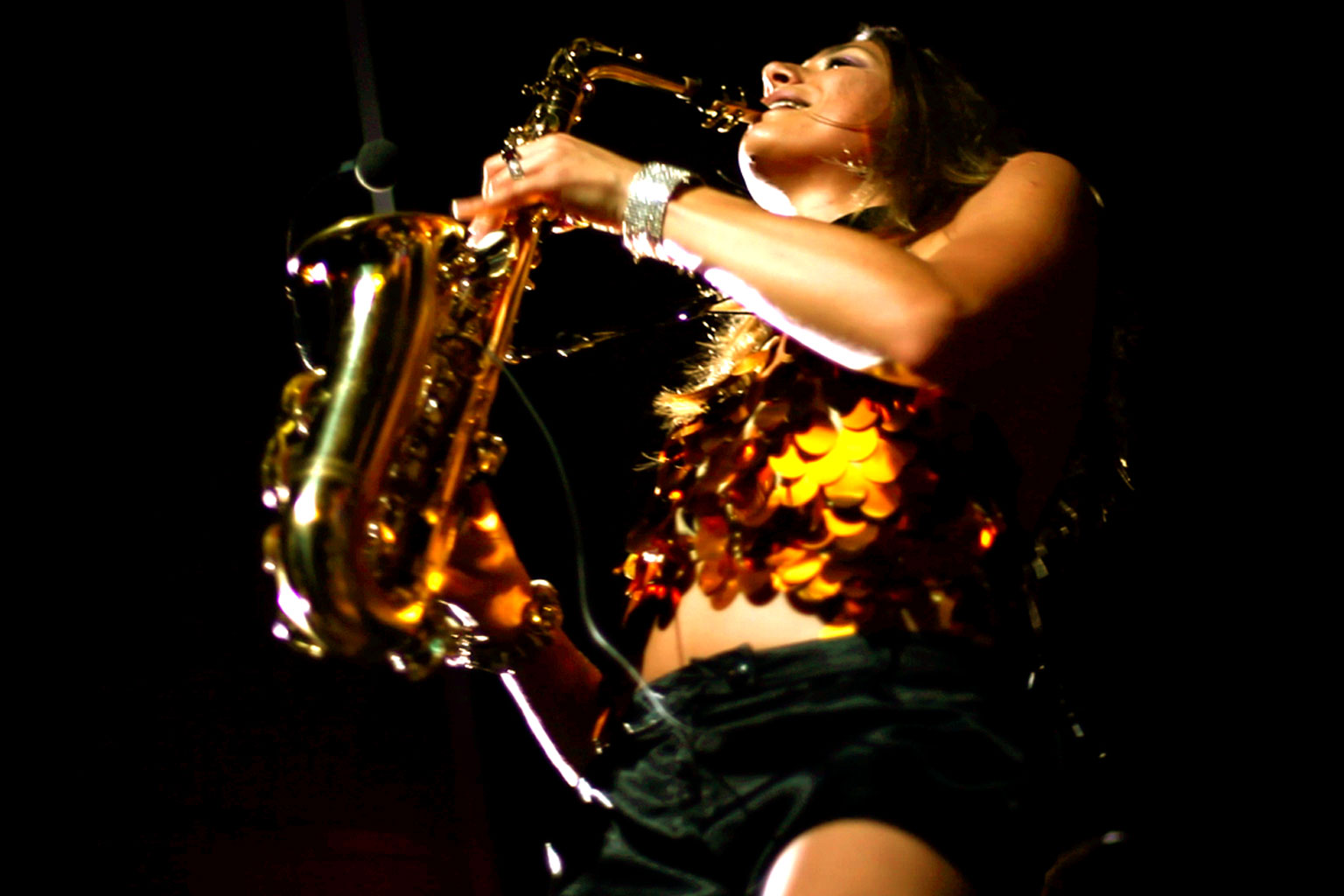 Internationale Live-Performance von Natalie Marchenko