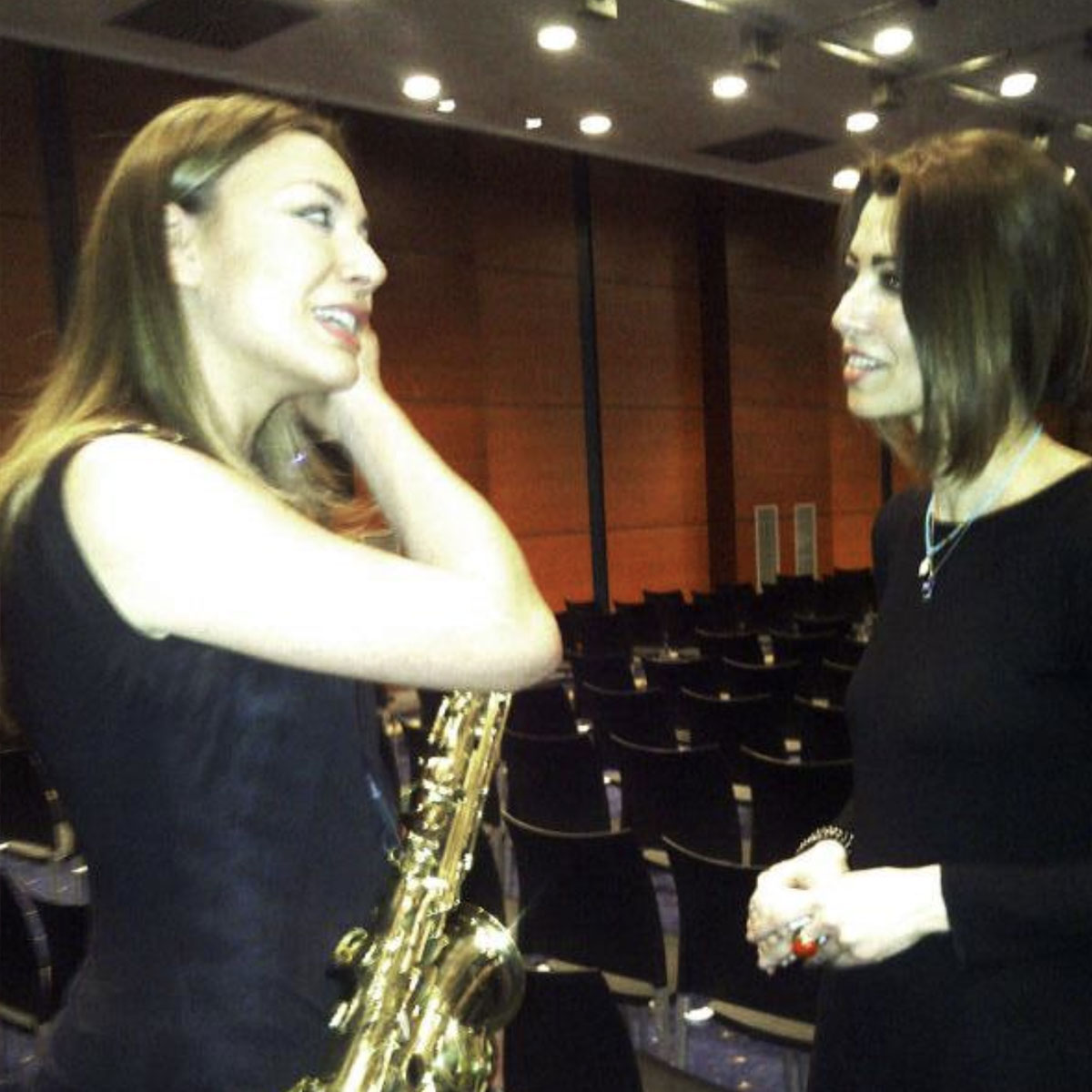 Saxophonistin Buchvorstellung