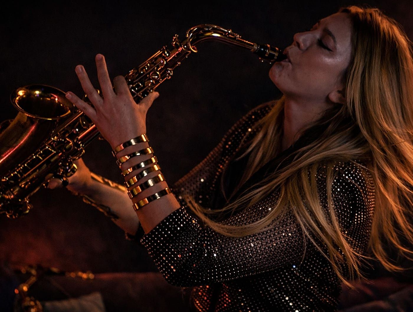 Saxophonistin Natalie Marchenko Live Auftritt Hochzeit