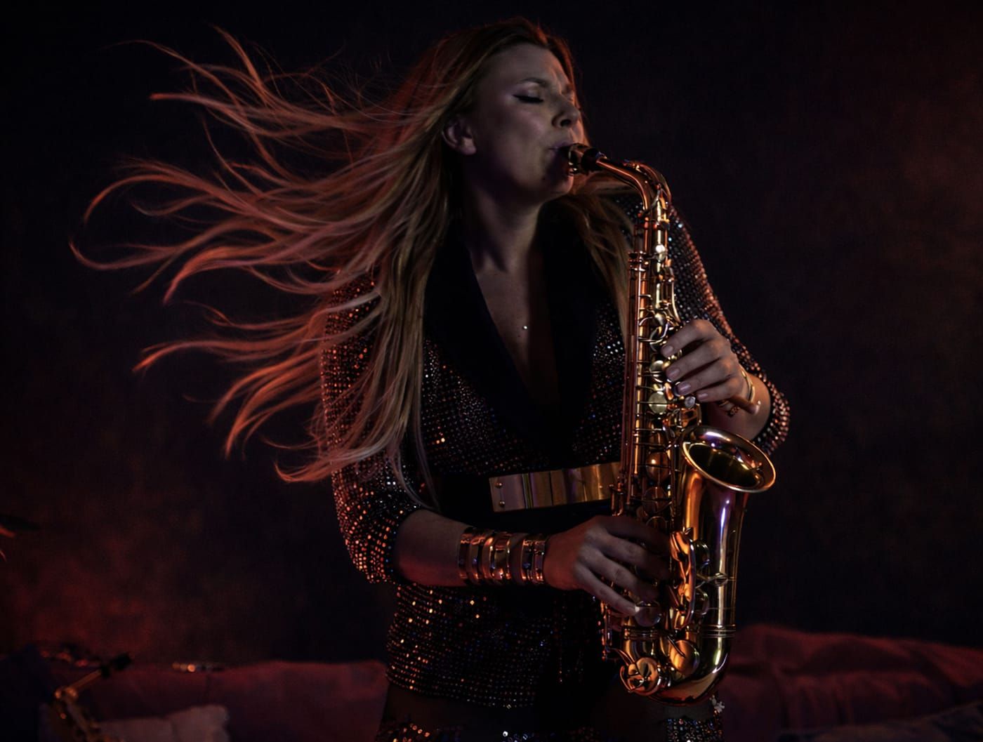 Saxophonistin Natalie Marchenko Live Event Gala