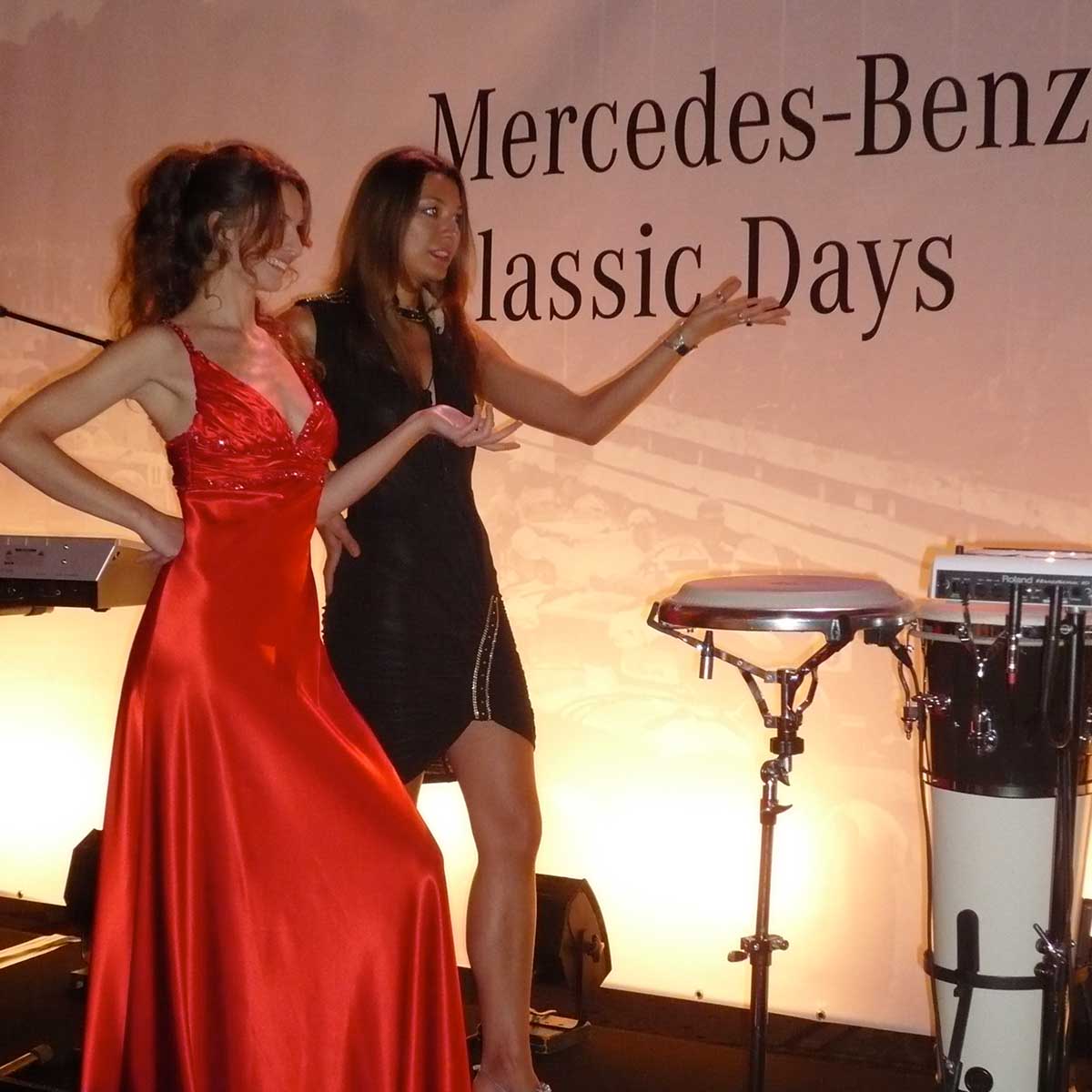 Saxophonistin Mercedes Classic Days